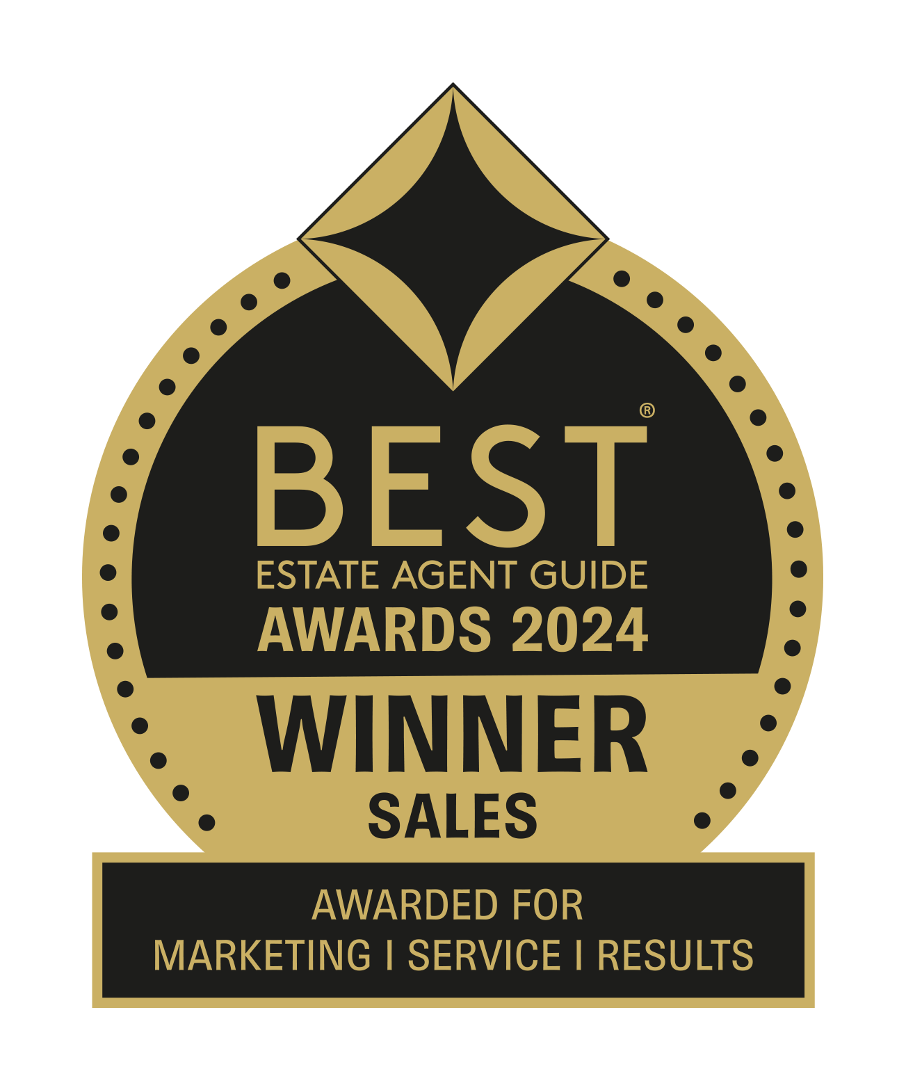 Best Estate Agent Guide Gold Winner Sales 2024